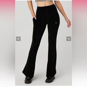 alo Micro Corduroy High-Waist Winter Break Flare Pant